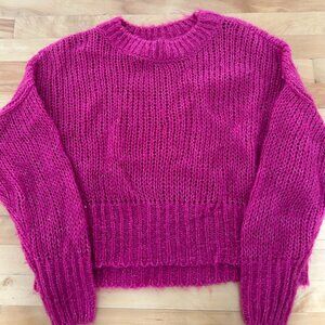 Dynamite pink sweater